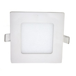 Luminária Quadrada De Embutir Com Led 3w Branco Frio