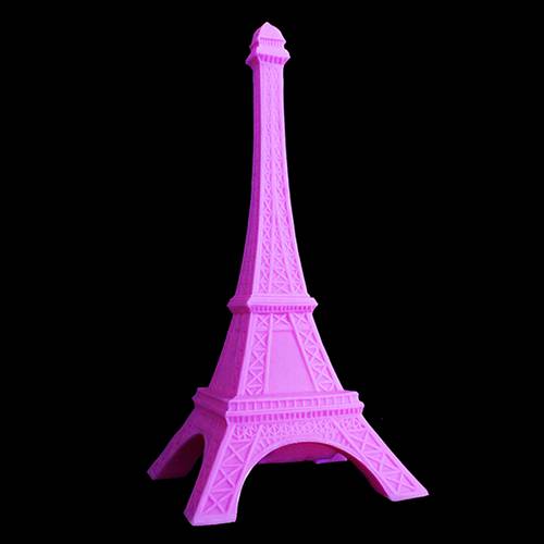 Tudo sobre 'Luminária Torre Eiffel Rosa Usare'