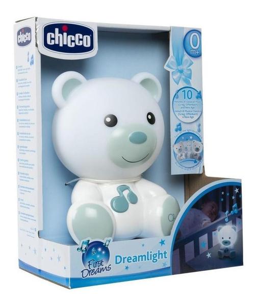 Luminária Ursinho Bons Sonhos Azul Dreamlight Chicco 45892