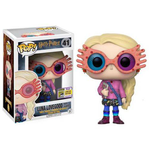 Luna Lovegood (with Glasses) - Pop! - Harry Potter - 41 - Funko - Sdcc 2017 Exclusive
