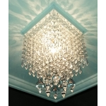 Lustre Plafon de Cristal Acrílico Decoração Sala - Dubai