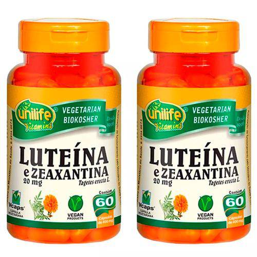 Tudo sobre 'Luteína e Zeanxantina - 2 Un de 60 Cápsulas - Unilife'