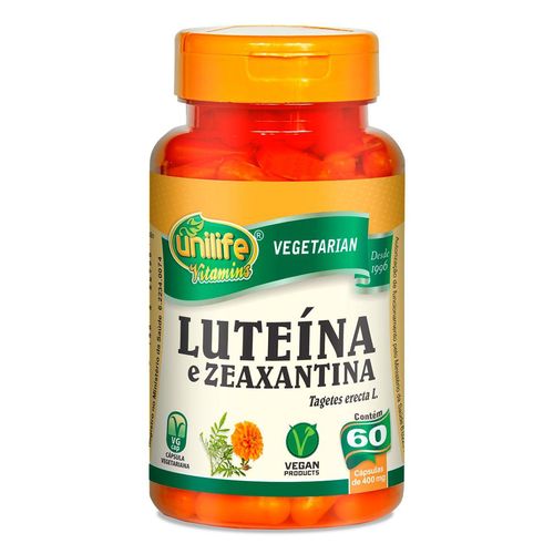 Luteina e Zeaxantina Unilife 60 Capsulas (400mg)