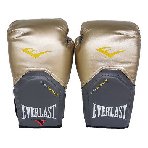 Luva de Boxe / Muay Thai 10oz - Dourado - Pro Style - Everlast