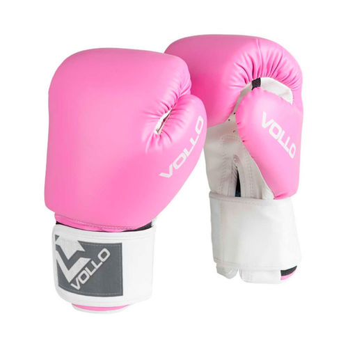 Luva de Boxe Combat Rosa Vollo - 10oz