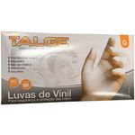 Luva de Vinil Talge - Cx. C/ 100 Unidades