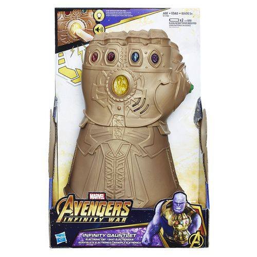 Luva Eletronica Avengers Manopla do Infinito Hasbro E1799 12987