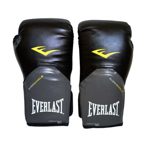Luva Muay Thai Boxe 12 Oz Everlast Pro Style Preta