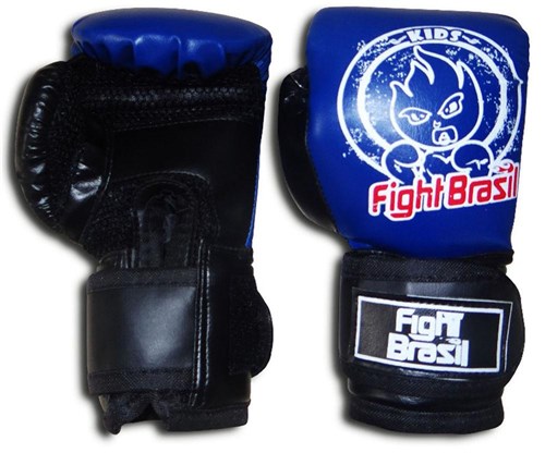 Tudo sobre 'Luva Muay Thai Boxe Infantil Crianças Azul 8 Oz Fight Brasil'