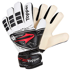 Tudo sobre 'Luva Topper Training Gk Branco / Preto / Vermelho'