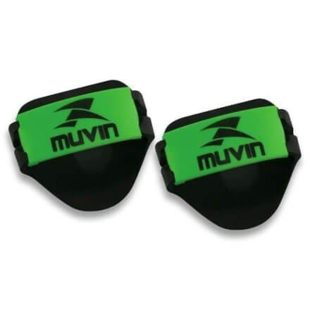 Luvas Musculação em EVA LVA-100 - Preto/Verde - Muvin