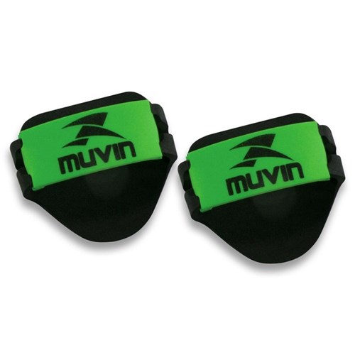 Luvas Musculação em Eva Preto/verde Muvin LVA-100