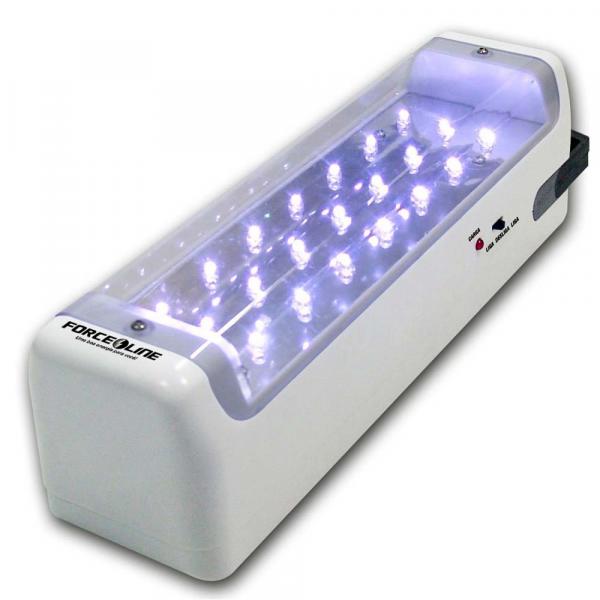 Luz de Emergência Force Line 587 C/ 21 LEDs de Alto Brilho