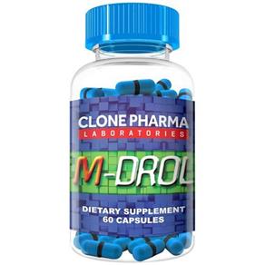 M-Drol - 60 Cápsulas - Clone Pharma