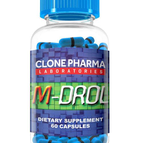 M-drol Clone Pharma 60 Capsulas