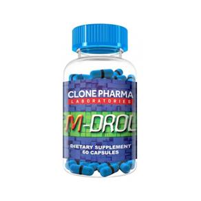 M-Drol Clone Pharma - 60 Capsulas