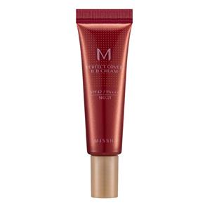 M Perfect Cover BB Cream 10ml Missha - Base Facial - 21 - Light Beige