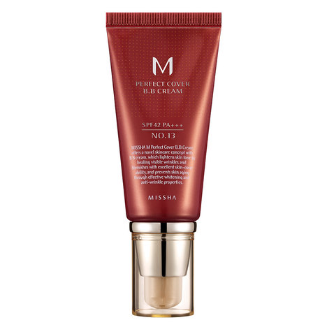 M Perfect Cover Bb Cream 50Ml Missha - Base Facial 13 - Milk Beige