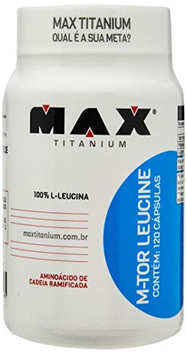 M-Tour Leucine - 120 Cápsulas - Max Titanium, Max Titanium