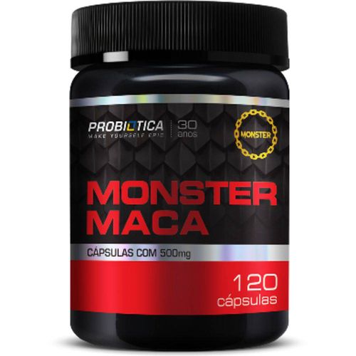 Maca Monster 120 Cápsulas - Probiótica