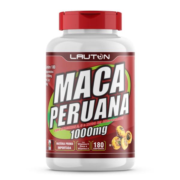 Maca Peruana 1000mg - 180 Comprimidos - Lauton Nutrition