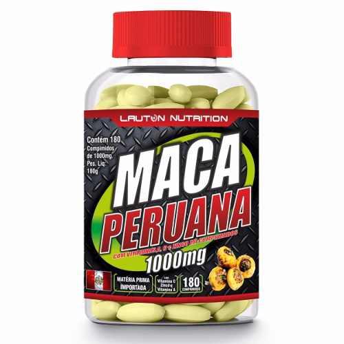 Maca Peruana 1000mg 180 Comprimidos Lauton Nutrition