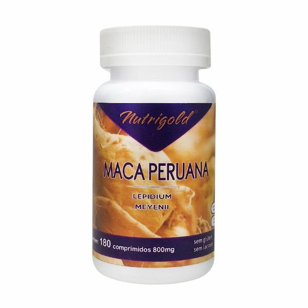 Maca Peruana - 180 Comprimidos - Nutri Gold