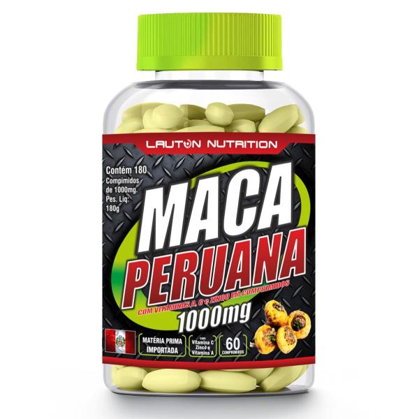Maca Peruana 60 Tabs 1000mg Lauton Nutrition