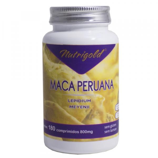 Maca Peruana - Nutrigold - 180 Comprimidos 800mg
