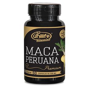 Maca Peruana Premium Pura 550 Mg - 120 Capsulas - Unilife