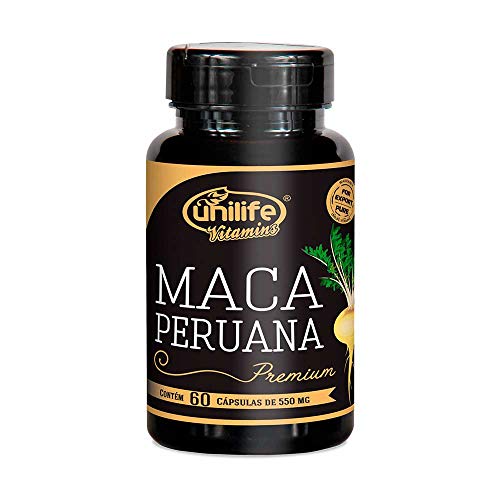 Maca Peruana Premium Pura Unilife 60 Capsulas
