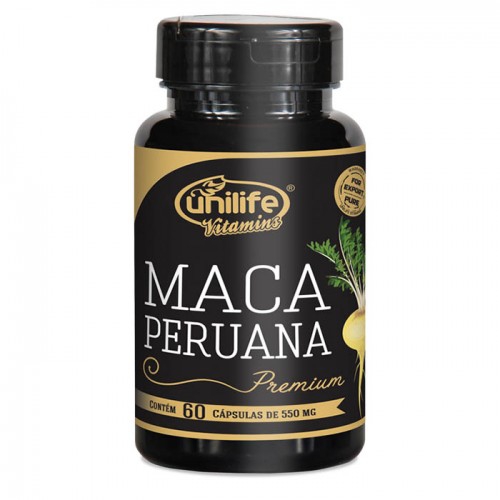 Maca Peruana Premium Unilife Vitamins 60 Caps