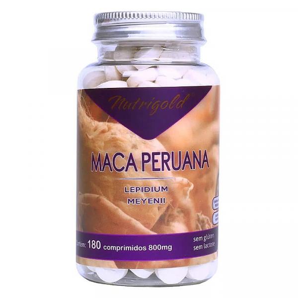 Tudo sobre 'Maca Peruana Super Potente 800 Mg 180 Comprimidos - Nutrigold'