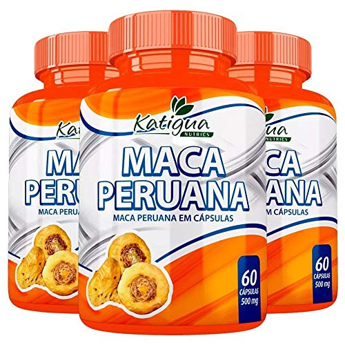 Maca Peruana - 3 Un 60 Cápsulas - Katigua