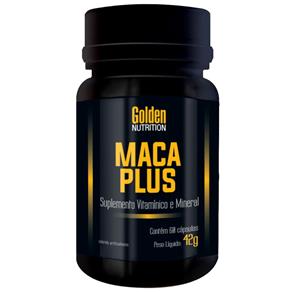 Maca Plus - 60 Cápsulas - Golden Nutrition - Sem Sabor - 60 Cápsulas