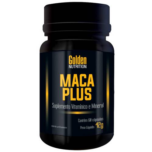 Maca Plus - 60 Cápsulas - Golden Nutrition