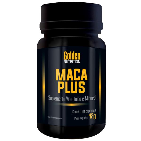 Maca Plus 60 Cápsulas Golden Nutrition