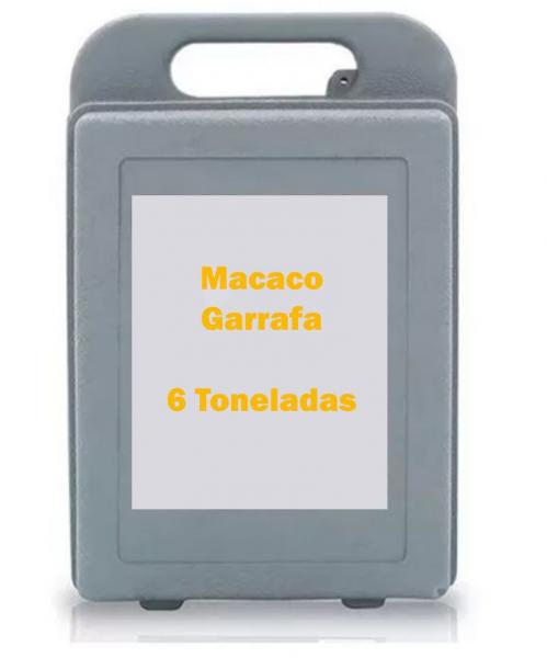 Macaco Garrafa Hidráulico 6 Toneladas com Maleta - Over Vision