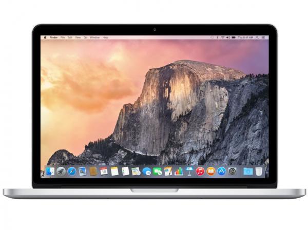 MacBook Pro LED 13,3 Apple MF840BZ/A Prata - Intel Core I5 8GB 256GB OS X Yosemite