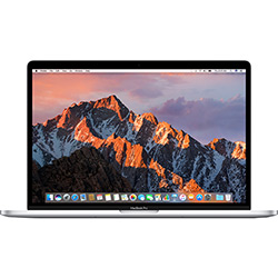 Macbook Pro MLW72BZ/A com Intel Core I7 16GB 256GB SSD 15,4'' Prata - Apple