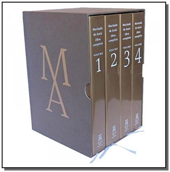 Machado de Assis Obra Completa - 4 Volumes - Nova Aguilar