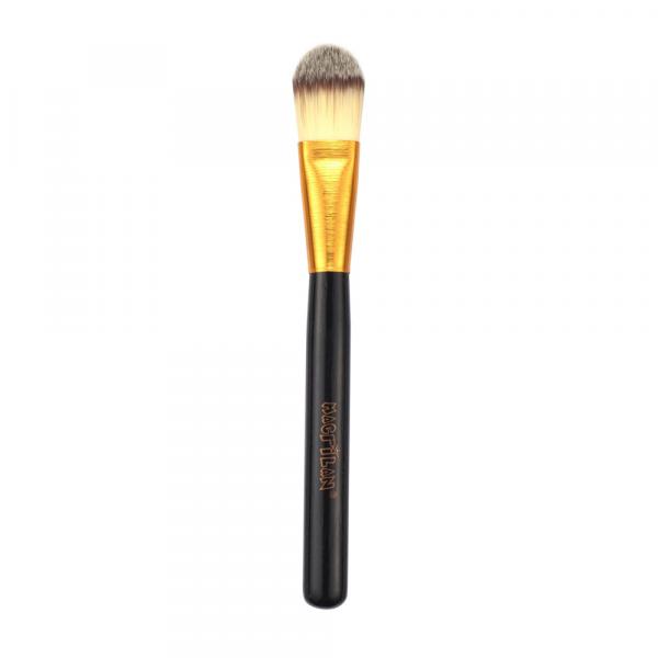 Macrilan Pincel de Maquiagem para Base Linha Gold - G103 - Macrilan