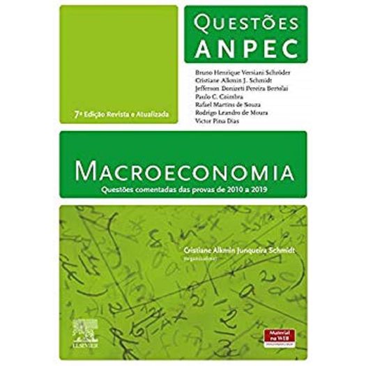 Macroeconomia - Questoes Anpec - Elsevier