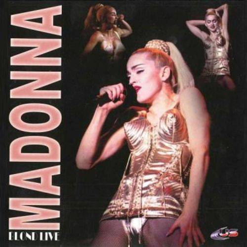 Madonna Blond Live - Cd Pop