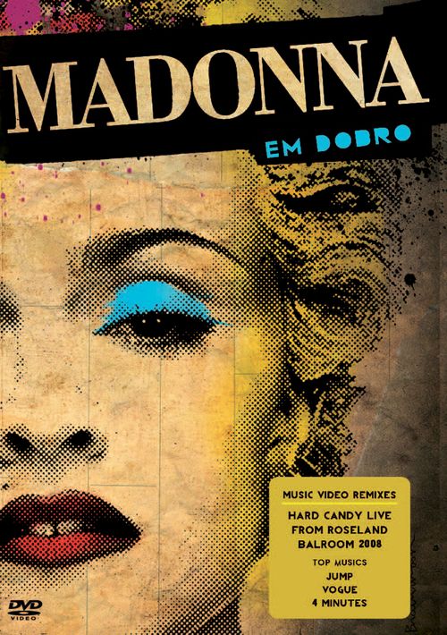 Madonna em Dobro Hard Cand + Remixes - Dvd Pop