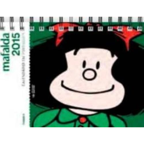 Mafalda 2015 Calendario Portugues - Verde