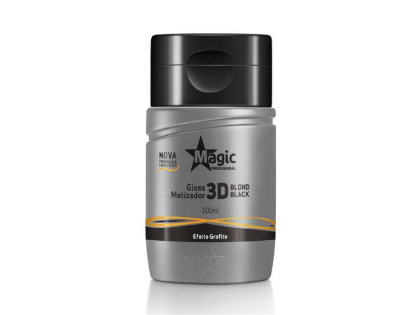 Magic Color - Gloss 3d Matizador Blond Black Efeito Grafite 100ml