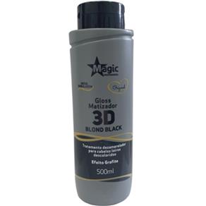 Magic Color Gloss Matizador 3D - Blond Black - 500ml - Blond Black - 500ml