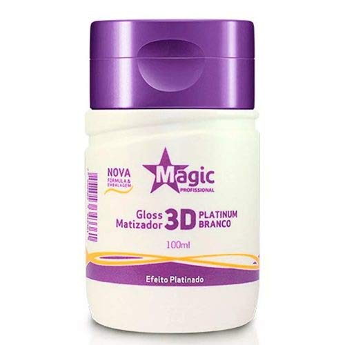 Magic Color Gloss Matizador 3D - Platinum Branco 100ml