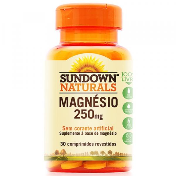 Magnésio 250mg 30 Comprimidos Sundown